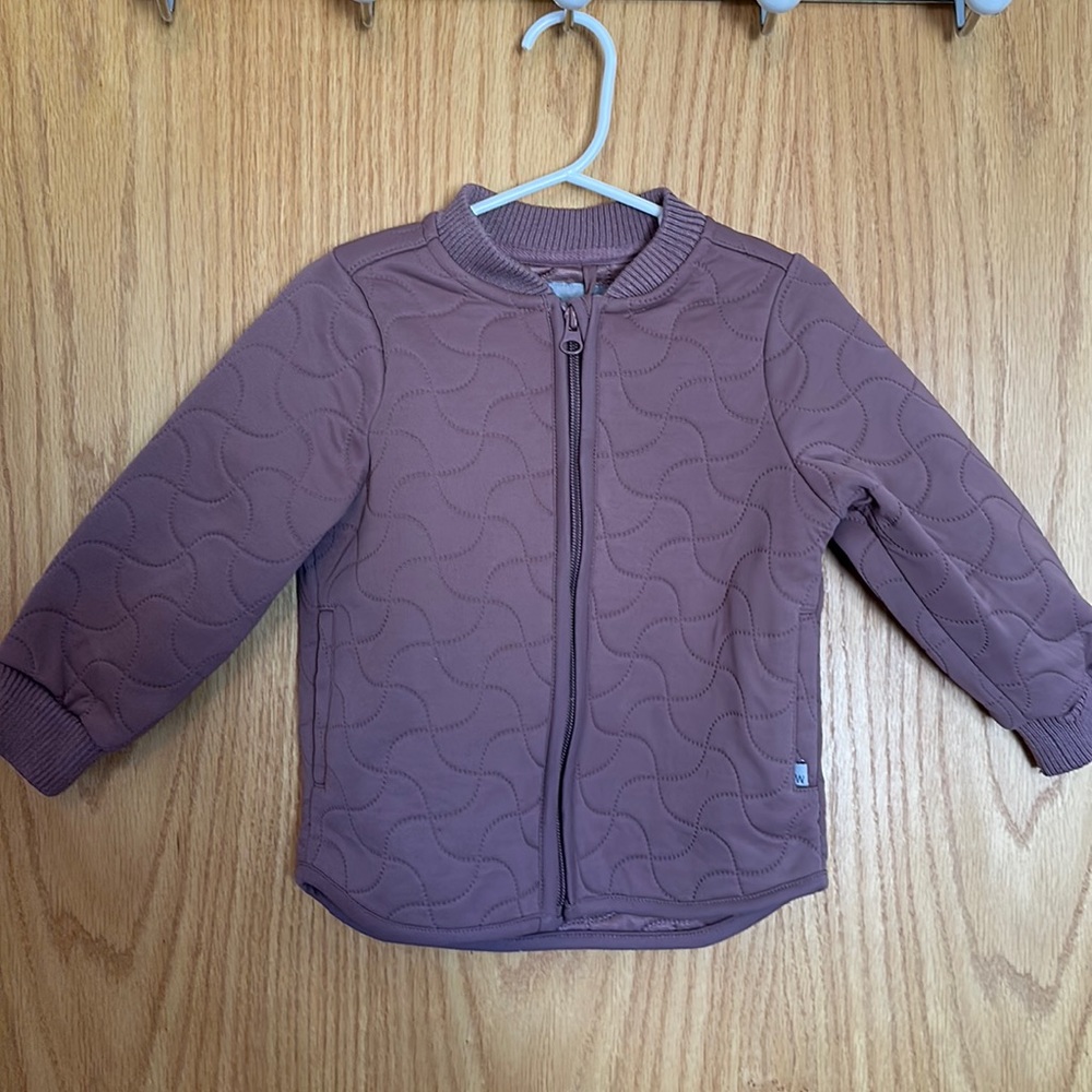 WHEAT quilted light coat
